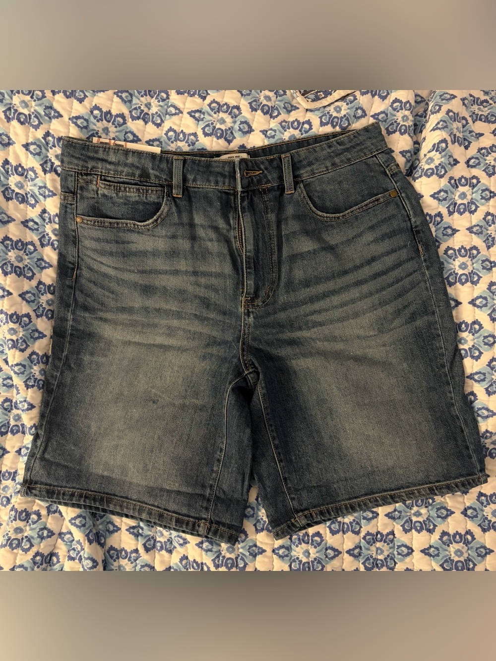 Wrangler Women's Blue Denim Shorts